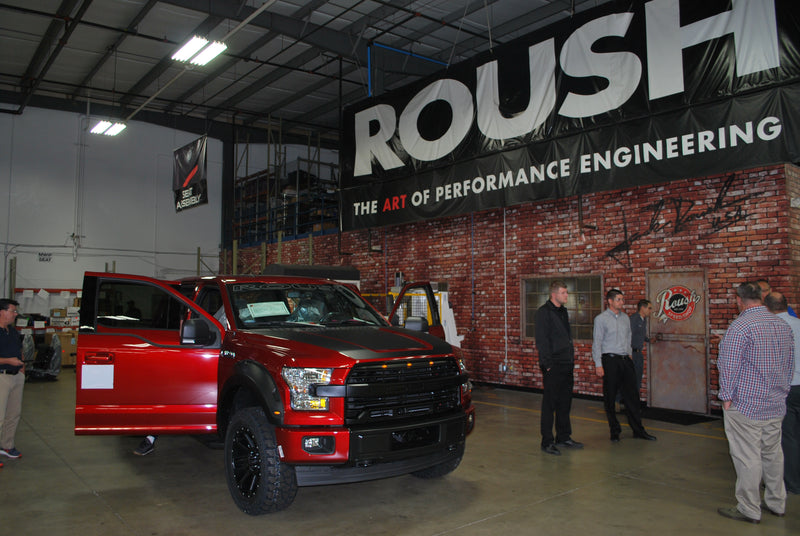 Fastlane crew visits ROUSH in Detroit