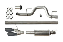 Roush 2010-2014 6.2L Raptor and F-150 Side-Exit Black-Tip Cat-Back Exhaust