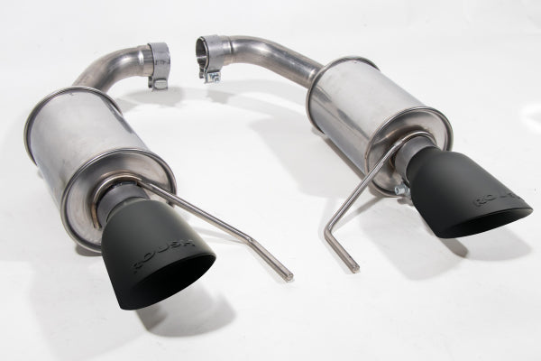 Roush 2015-2025 Mustang V6 & EcoBoost Black-Tip Axle-Back Exhaust