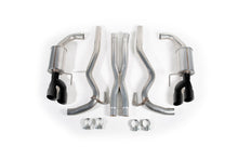 Roush 2018-2026 Mustang 5.0L V8 Black-Tip Cat-Back Exhaust Kit (Quad Tip Non-Active)