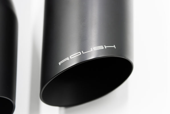 Roush 2015-2026 F-150 Black Exhaust Y-Tip Kit