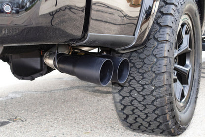 Roush 2021-2026 F-150 Side Exit Cat Back Active Ready Exhaust - Black Tip