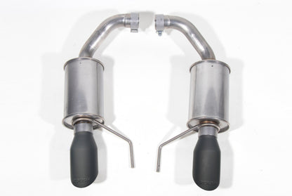 Roush 2024-2026 Mustang GT & EcoBoost Dual Tip Axle Back Exhaust - Black Tip