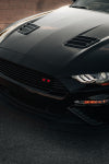 2018-2023 Mustang Hood Heat Extractors - Gloss Black