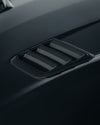 2018-2023 Mustang Hood Heat Extractors - Gloss Black