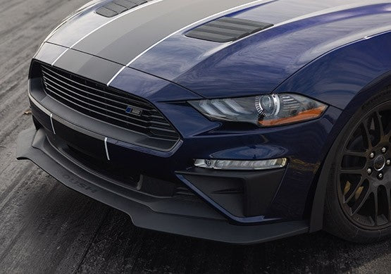 2018-2022 ROUSH Mustang Chin Spoiler and Wheel Shroud 3-Piece Aero Kit