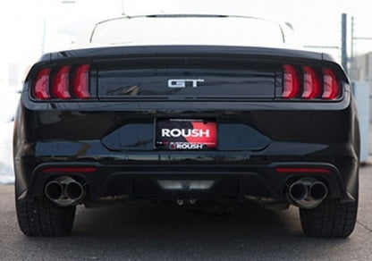 Roush 2018-2026 Mustang GT Black-Tip Axle-Back Exhaust