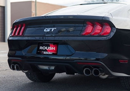 Roush 2018-2026 Mustang GT Black-Tip Axle-Back Exhaust
