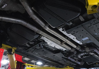 2015-2022 Mustang 5.0L V8 ROUSH Resonator ROUSH 2015-2026 Mustang 5.0L V8 Resonator Delete H-PipeH-Pipe